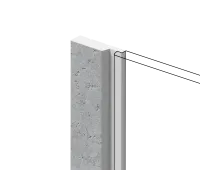 Финишный молдинг HIWOOD LF124A W50