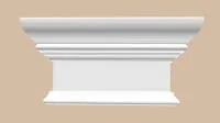 Капитель пилястры Decomaster DK 82231A