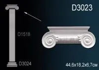 Капитель пилястры Перфект D 3023