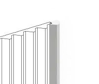 Финишный молдинг HIWOOD LF136B LONG NP