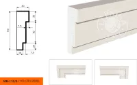 Фасадный молдинг LEPNINAPLAST МВ-110/5