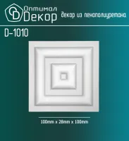 Обрамление дверей капитель Оптимал Декор D1010