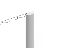 Финишный молдинг HIWOOD LF135B LONG NP
