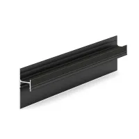 Теневой плинтус LACONISTIQ LIGHT 41 под подсветку  Чёрный