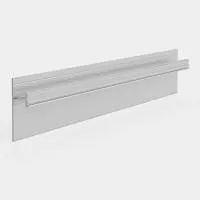 Теневой плинтус скрытого монтажа Pro Design 7209 Белый грунт
