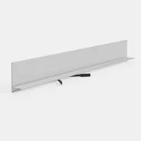 Микроплинтус Pro Design Mini L 601 Белый муар