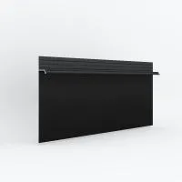 Скрытый плинтус LACONISTIQ REGULAR, под подсветку, черный матовый