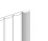 Финишный молдинг HIWOOD LF137B LONG NP